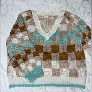 Altar’d State Checker Sweater